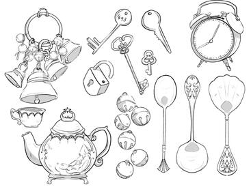 Merchant's Wares Photoshop, Clip Studio Paint (college)