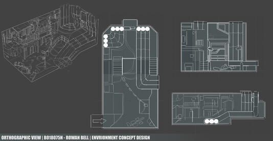 Orthographic view (uni, first year)