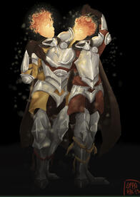 'dancing flames', Personal work, Clip Studio Paint