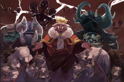 Technoblade Tribute (fanart, youtube) Clip Studio Paint