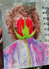 Image study, watercolor