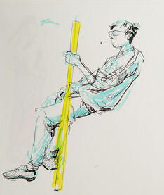 'everyone model' - society life drawing session