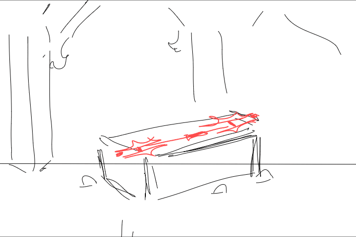 GIF animatic, plan for final animation Blender (2022)